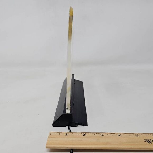 AMSTEL IMPORTED BEER EDGE LIT LIGHTED BACK BAR SIGN MAN CAVE 8" X 8" - Picture 4 of 7